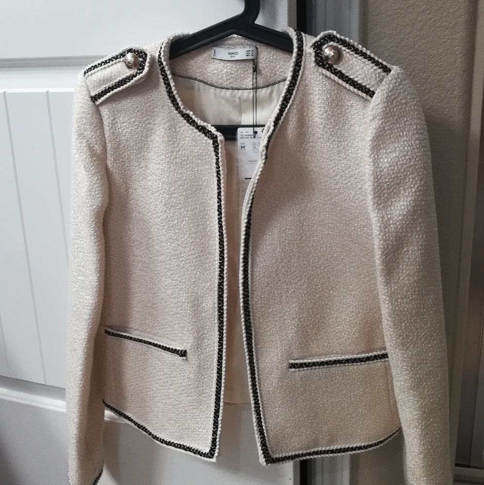 Brand New with Tag Mango Lady Tweed Jacket